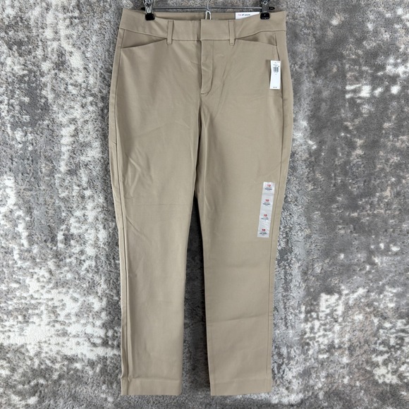 Old Navy Pants - New Old Navy Size 10 High-Rise Pixie Skinny Ankle‎ Chino Pants Tan Women